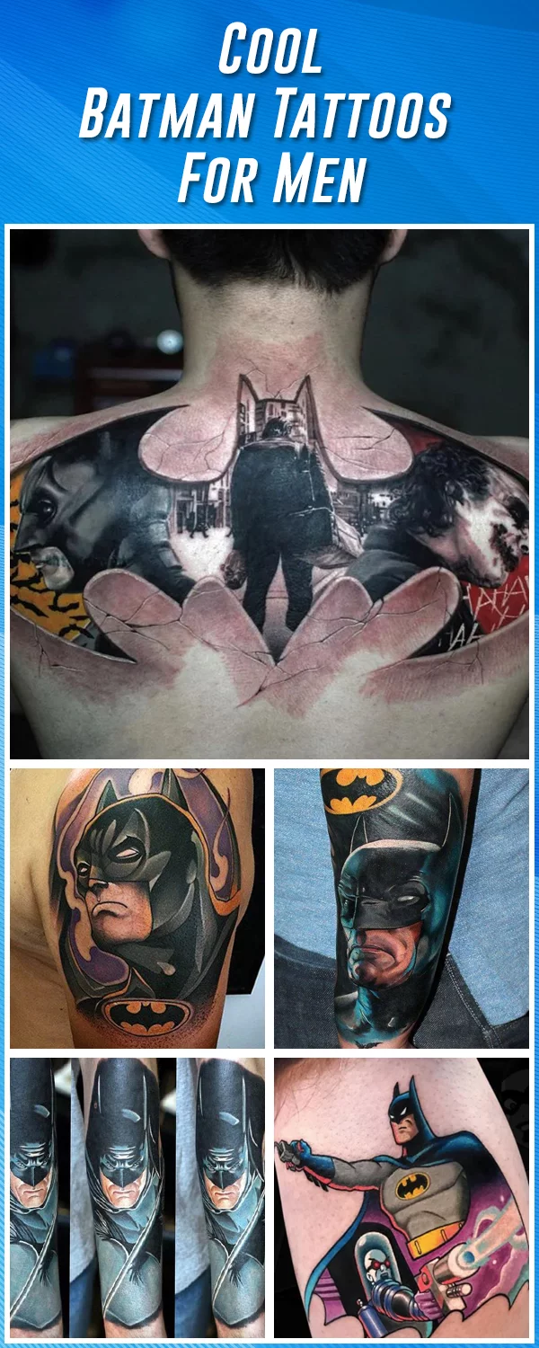 Discover 70+ batman symbol tattoo super hot - thtantai2