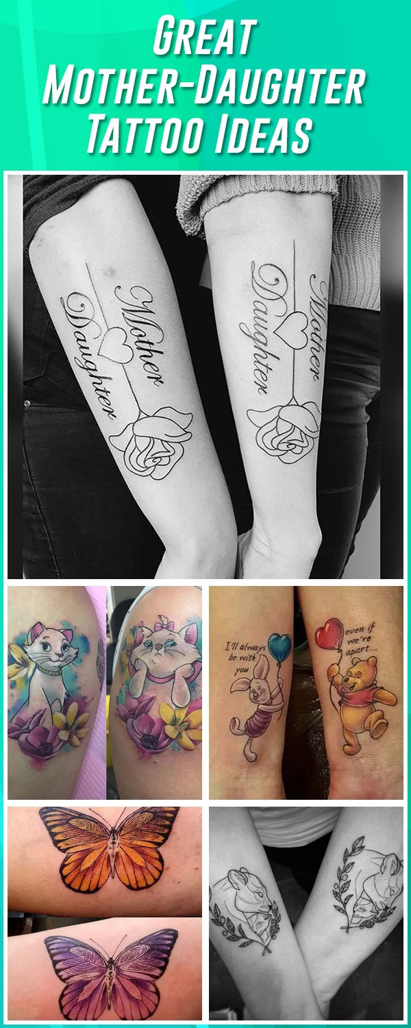 30 Meaningful Mother Daughter Tattoo Ideas