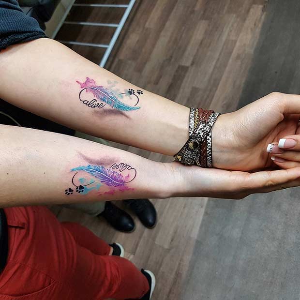 69 Meaningful Sister Tattoos To Honor Your Bond  Our Mindful Life