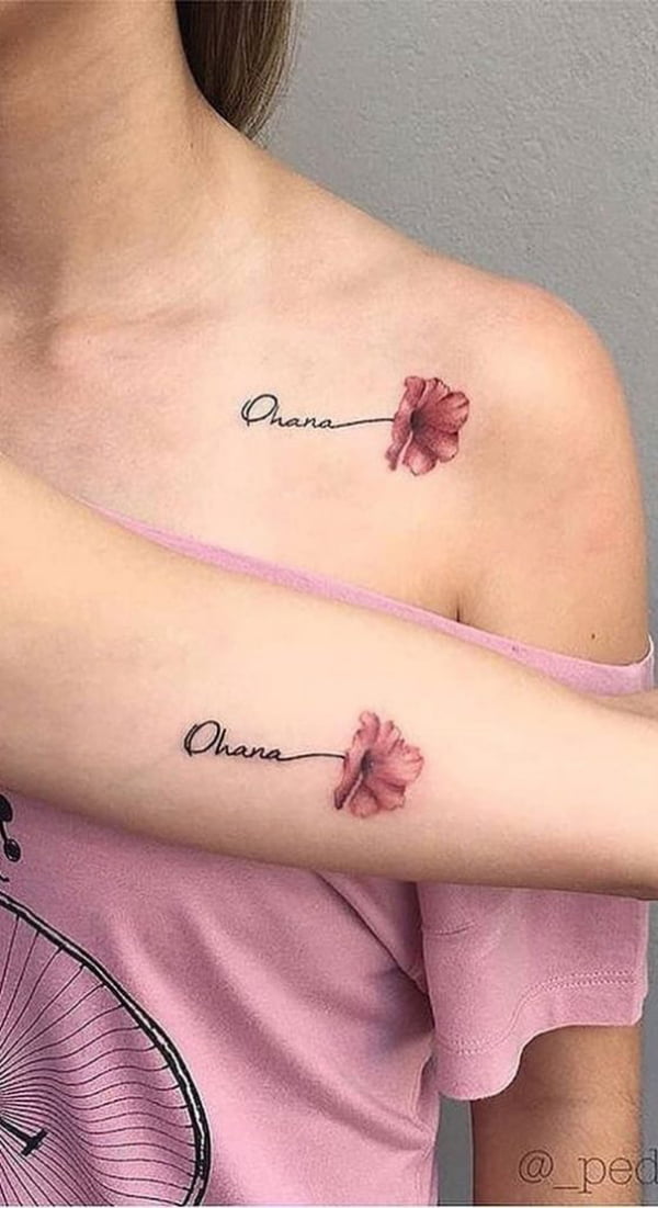 sister tattoo ideas