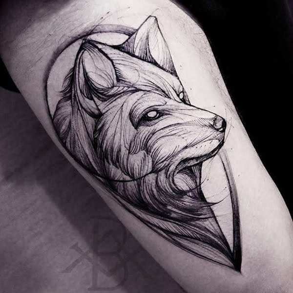 Wolf Tattoos For The Spiritual Youhttpswwwalienstattoocompostbest wolftattoos2019