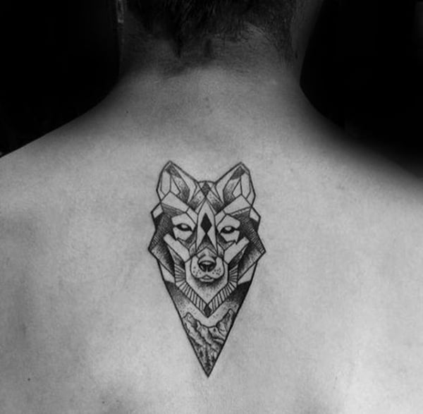 Small Wolf Tattoo