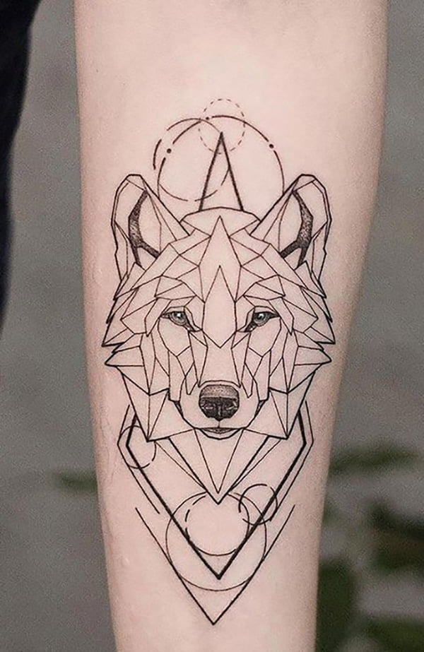 Viking Wolf Tattoo