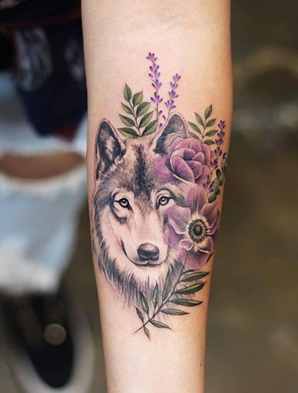 Celtic Wolf Tattoo