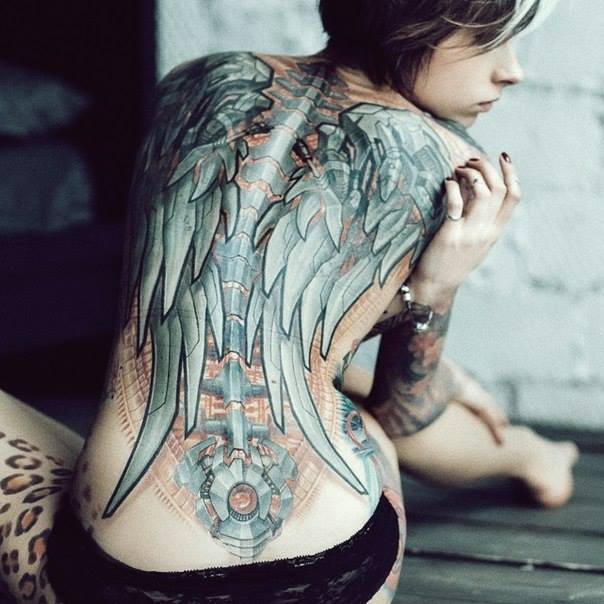 Mechanical tattoo  rnextfuckinglevel