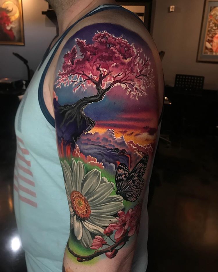 Cherry Blossom Tattoos