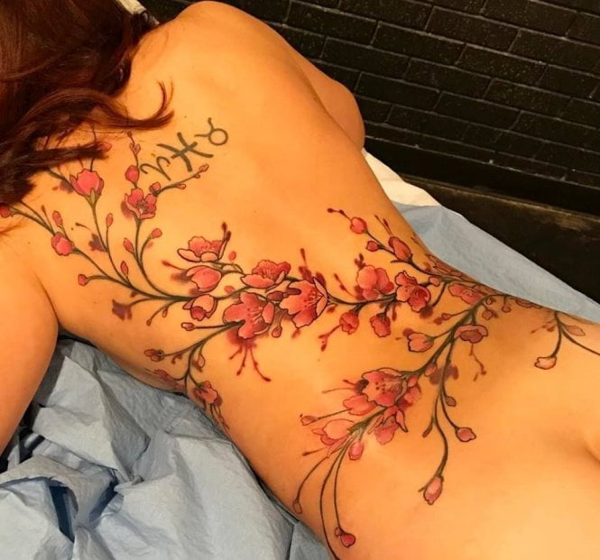 Cherry Blossom Tattoo