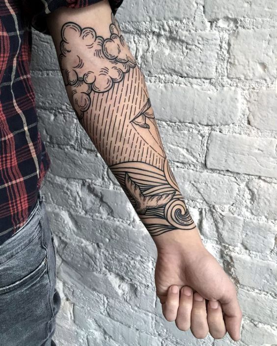 62 Great Cloud Tattoos and Ideas For Men And Women