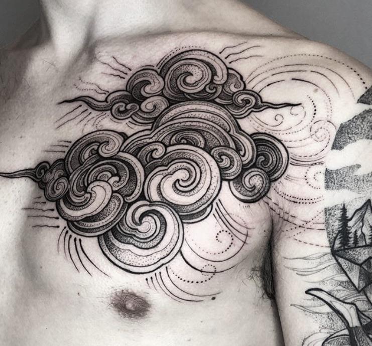 30 Cloud Tattoos A Journey Through Designs and Symbolism  100 Tattoos