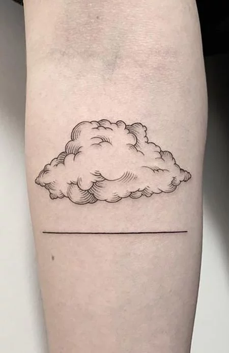 25 Best Cloud Tattoos For Men  FashionBeans