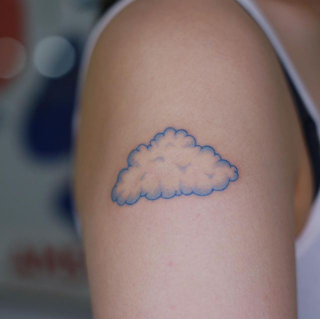 60 Best Cloud Tattoos from Dark and Thundering to Bright and Hopeful   Meanings Ideas and Designs  Japanese cloud tattoo Cloud tattoo Cloud  tattoo design