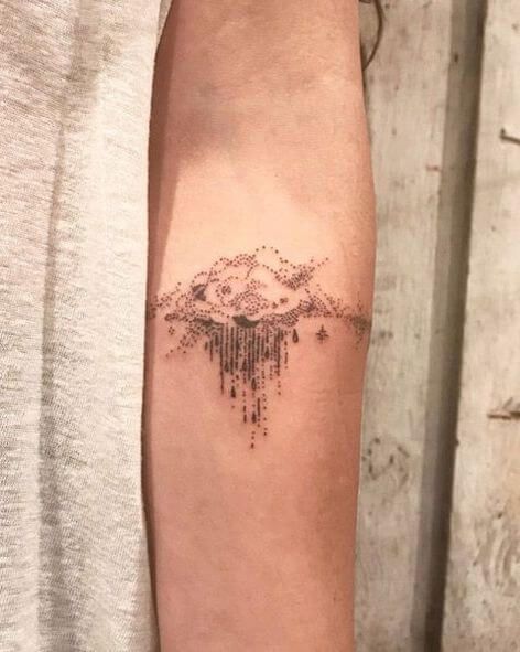 Small Cloud Tattoo Idea: Cloud Tattoos