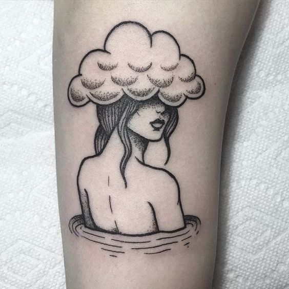 Small Cloud Tattoo, Cloud Tattoos