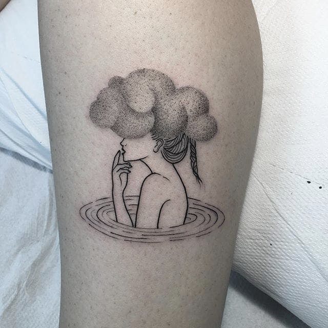 Cute Cloud Idea: Cloud Tattoos