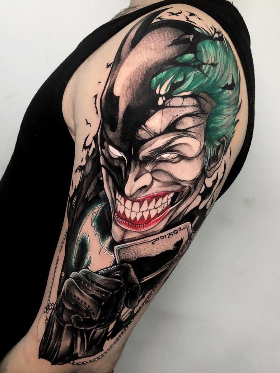 Dc Comics, Tattoos about Batman