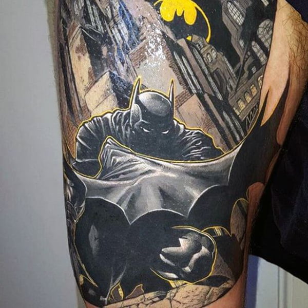 Dc Comics, Tattoos about Batman