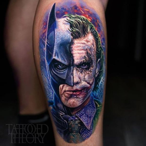 Dc Comics, Tattoos about Batman