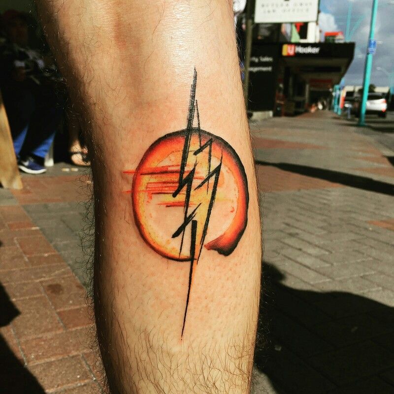 Dc Comics Logo Tattoos about Flash