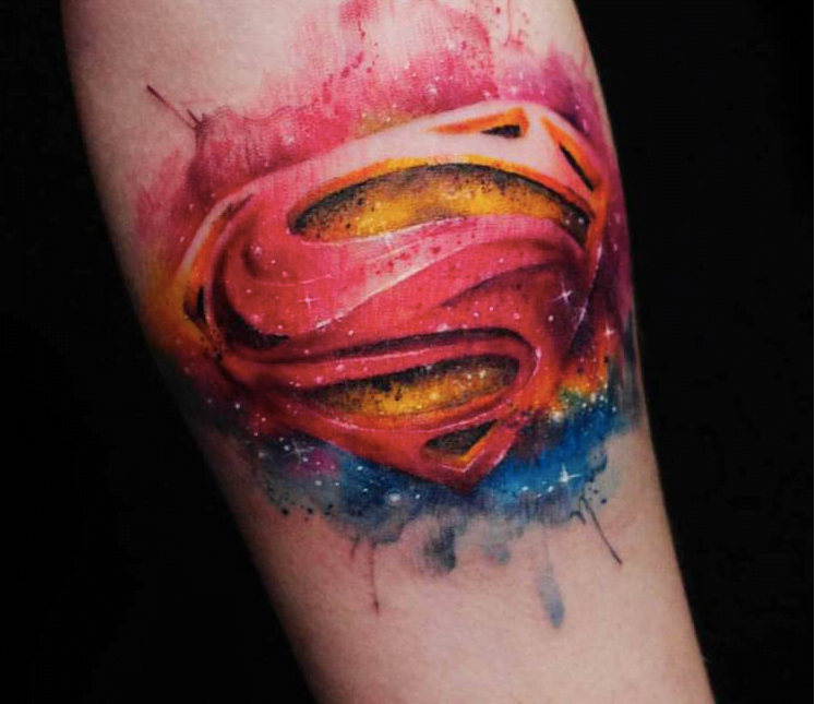 Dc Comics Logo Tattoos