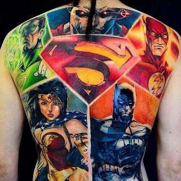 Dc Comics, Tattoos