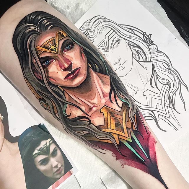 Dc Comic Tattoos