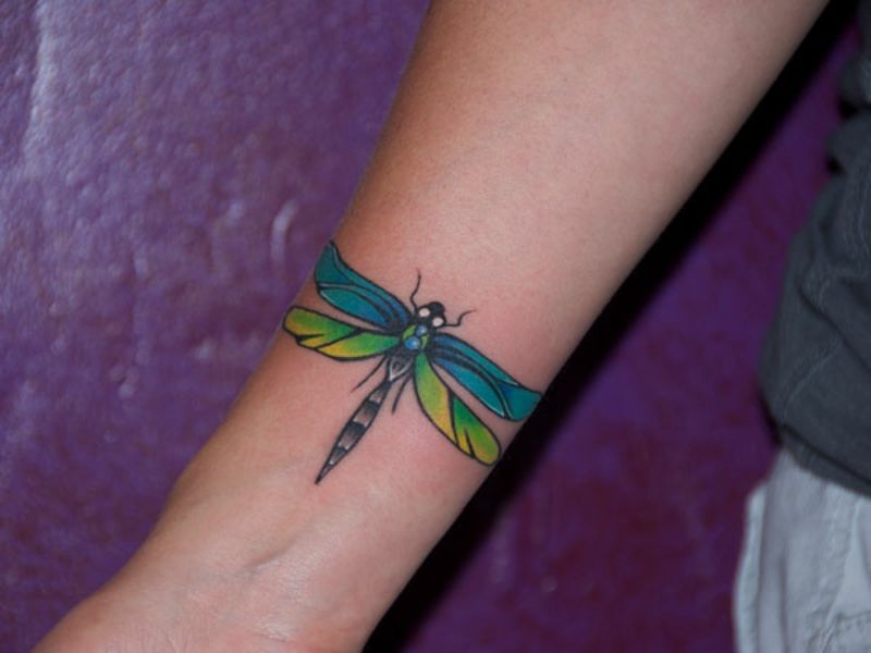 Small Dragonfly Tattoo