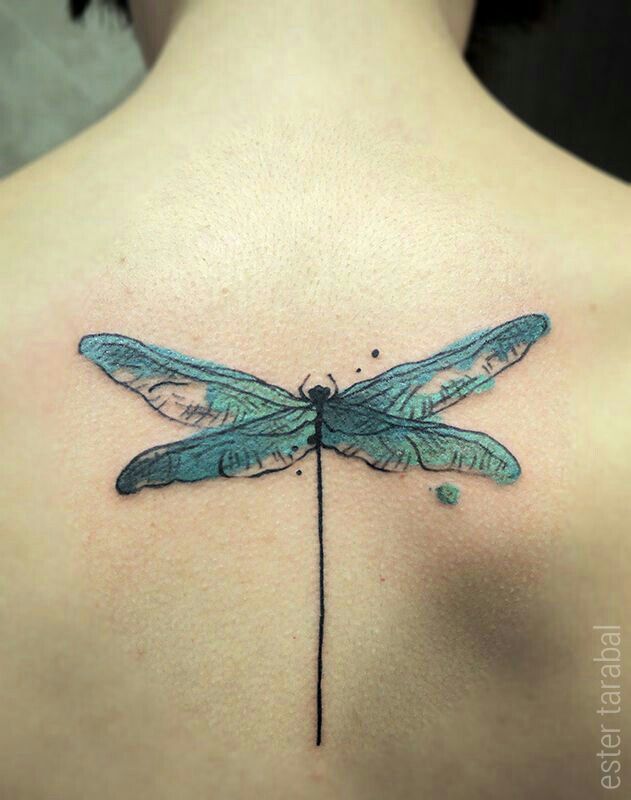 Tribal Dragonfly Tattoo Ideas