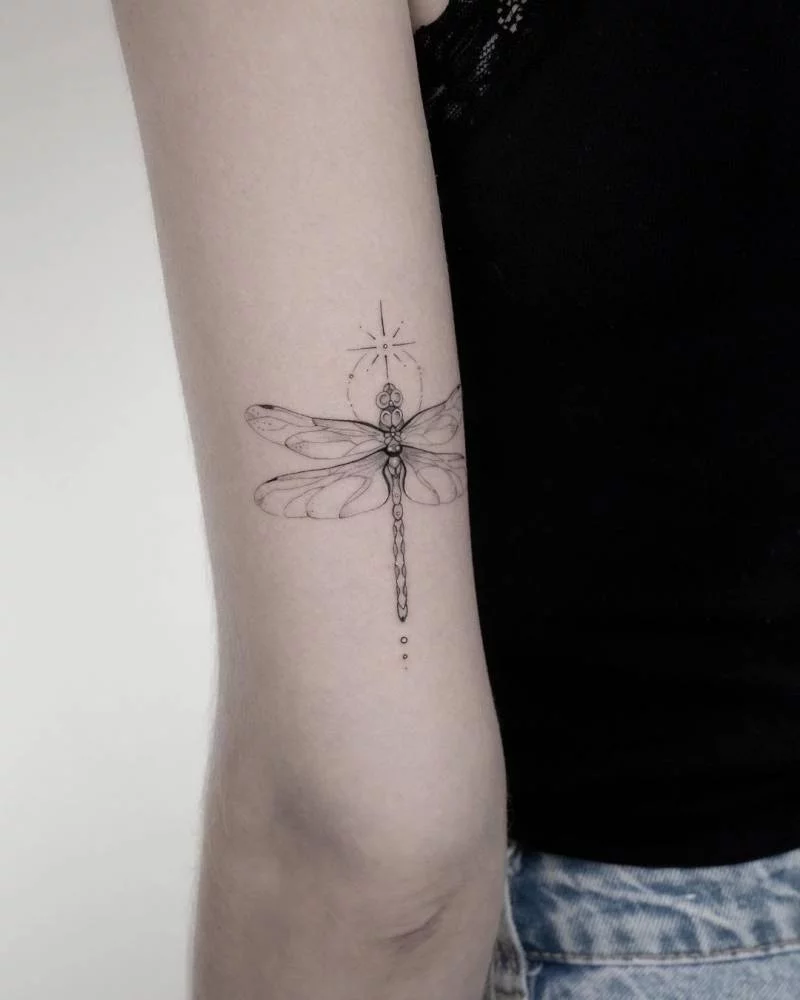 Dragonfly Tattoos History Meanings  Designs