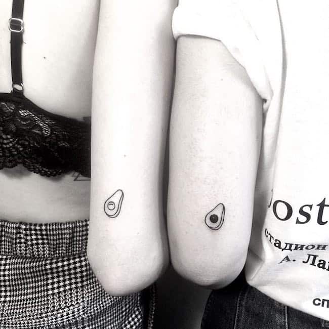 matching friendship tattoos
