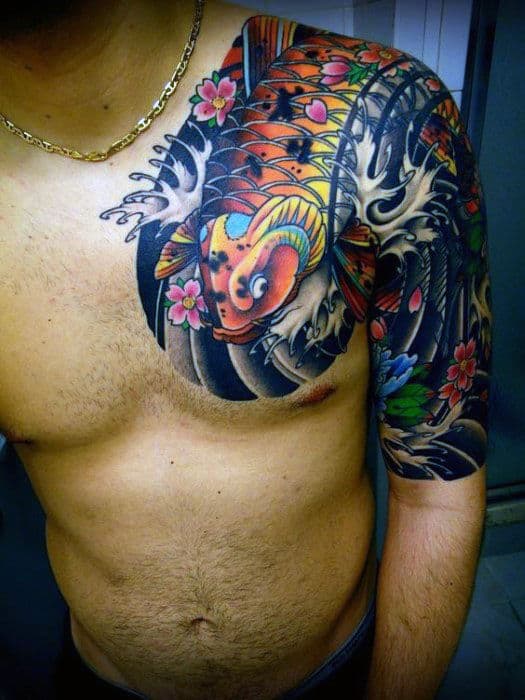 132 Koi Fish Tattoo Designs with Meanings Ideas  Celebrities  Body Art  Guru