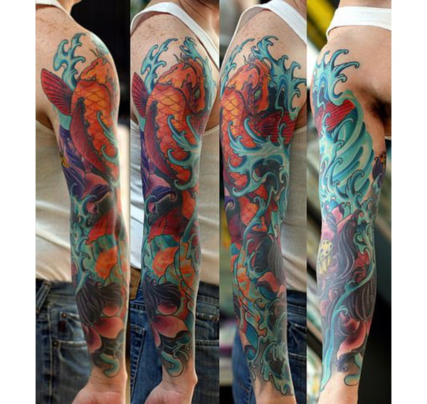 Koi Fish Tattoo Designs