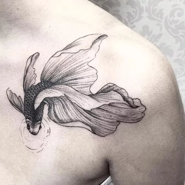 Tattoodo  Betta tattoo Tasteful tattoos Body art tattoos