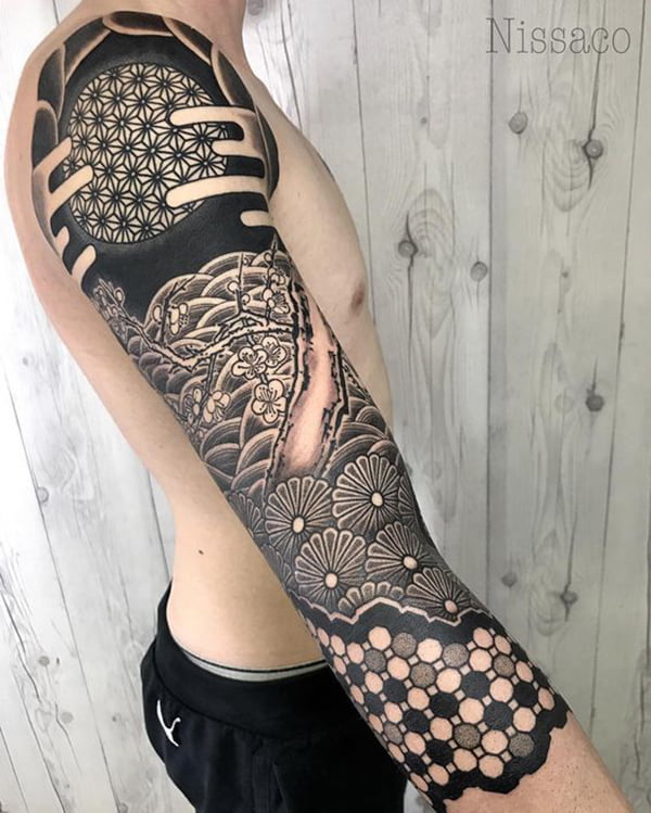 Mosaic Tattoo Design