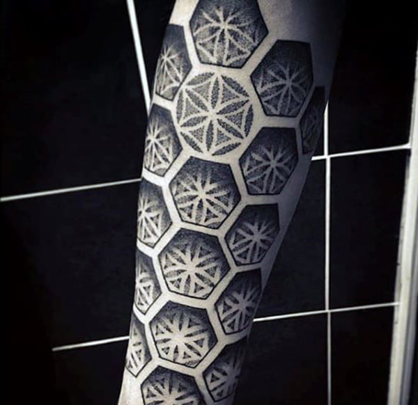 Mosaic Tattoo Design