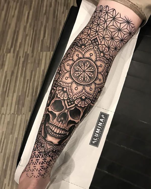 Mosaic Tattoo Design