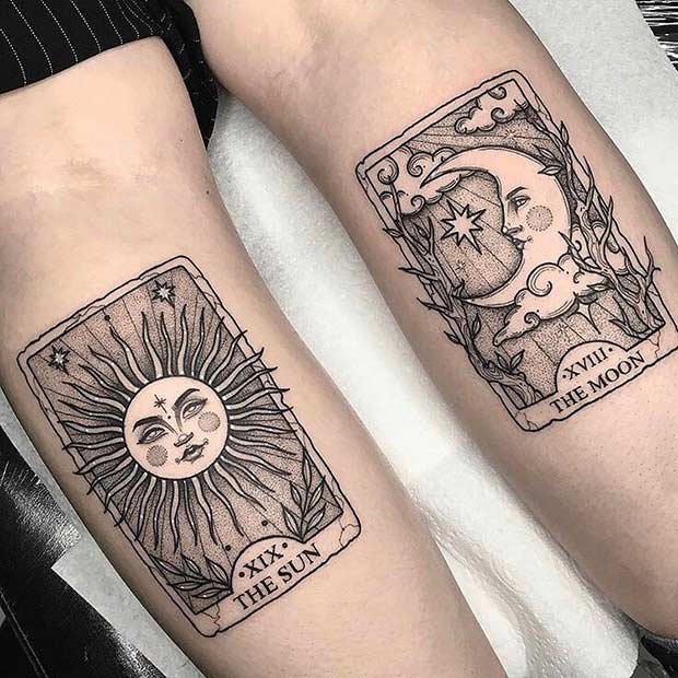 Sun and Moon Tattoos, Sun Represents