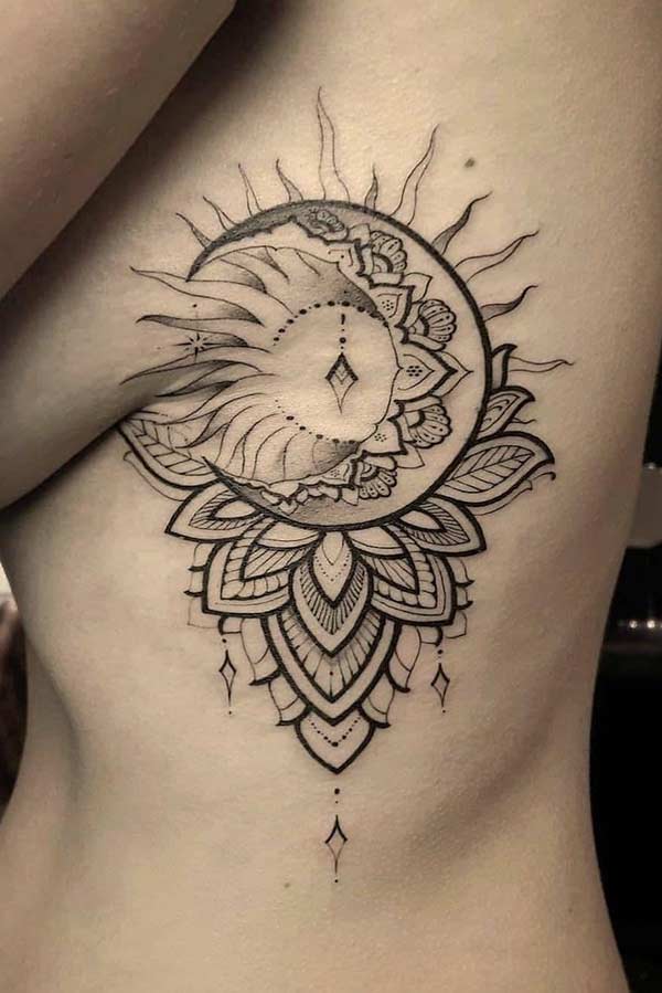 Moon Tattoo Design