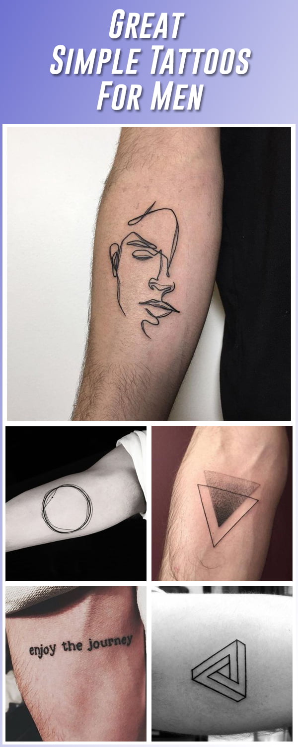 60 Simple Tattoos that are Full of Meaning in 2023