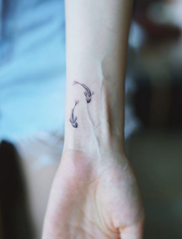 Simple Fish Tattoo