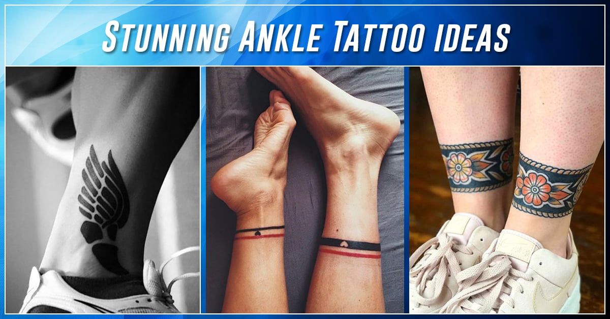 32 New Inner Ankle Tattoos