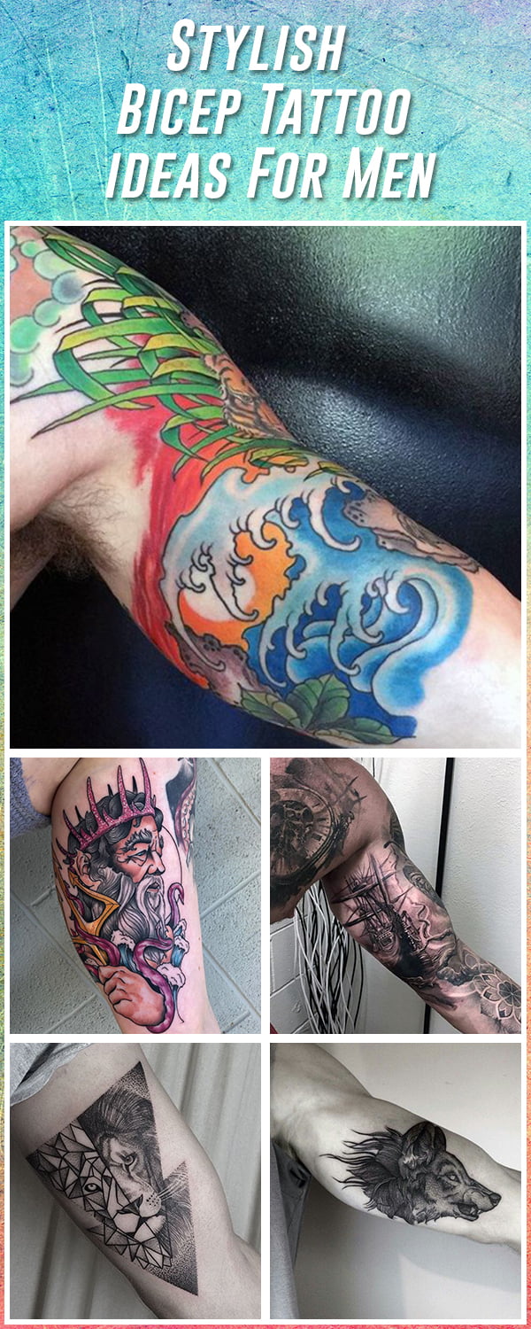Best Bicep Tattoo Designs for Guys