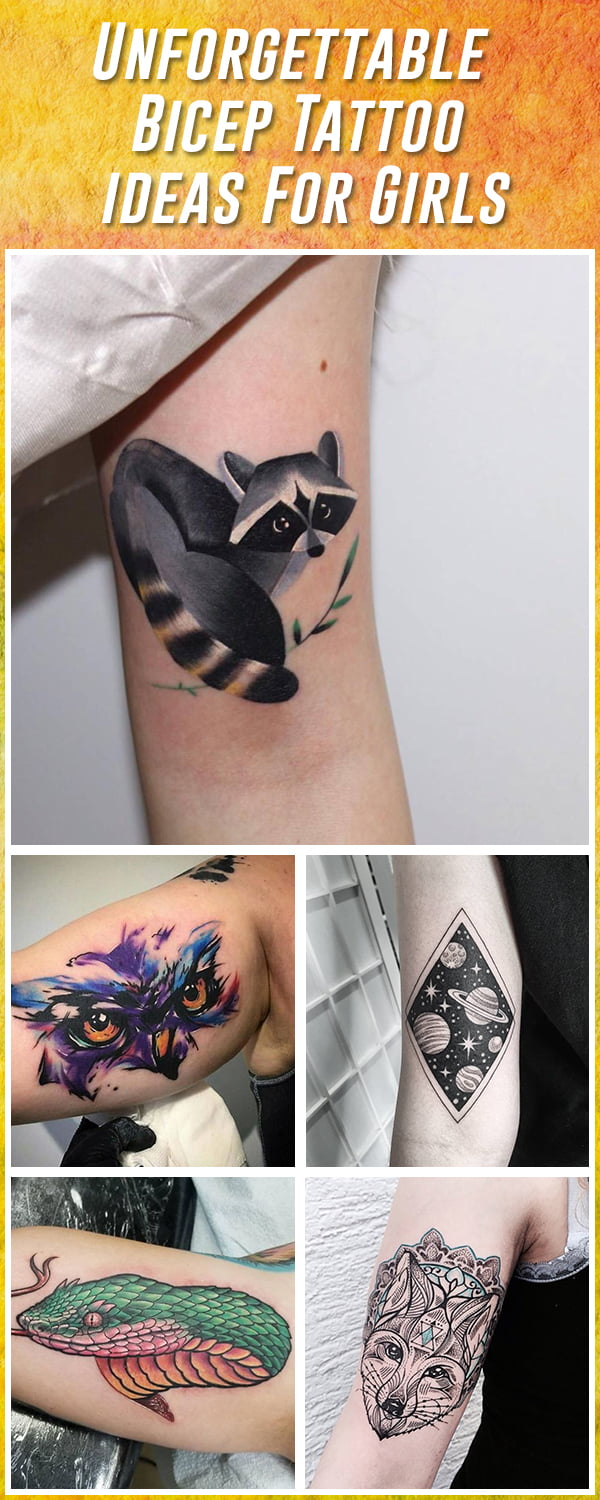 Best Bicep Tattoos for Women