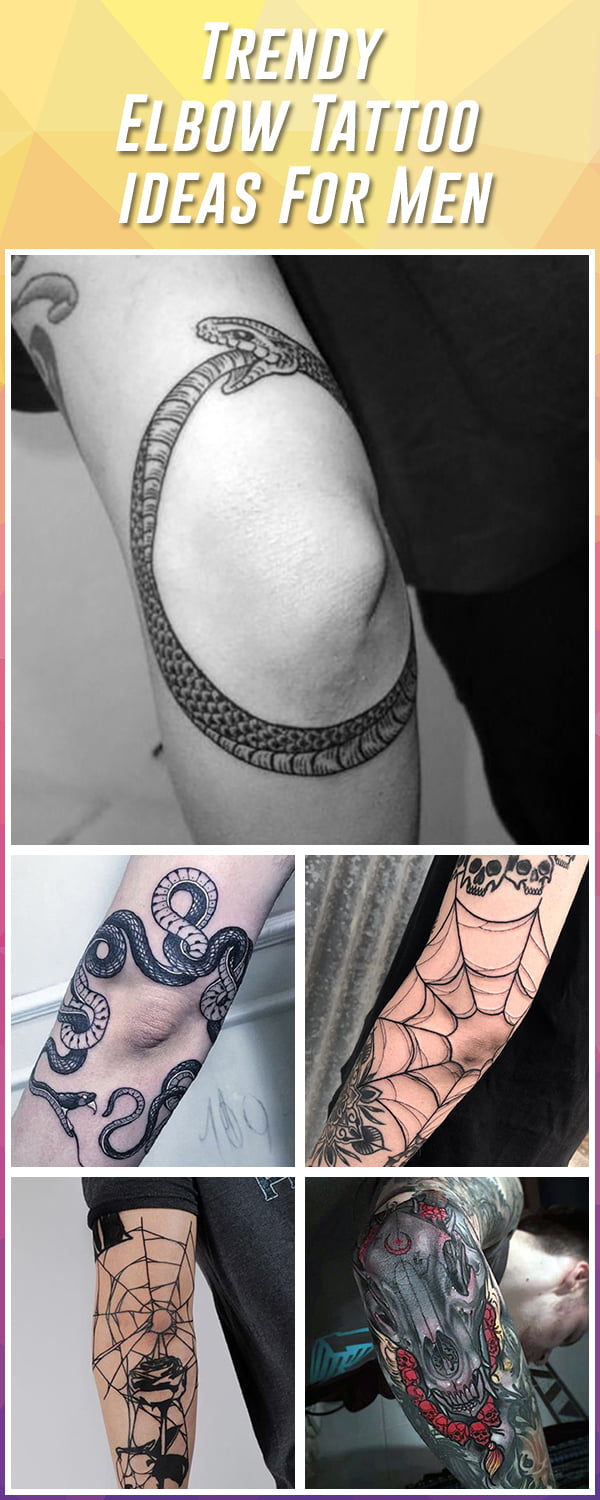 150 Attractive Elbow Tattoos for Men and Women