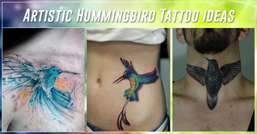 55 Amazing Hummingbird Tattoo Designs  Art and Design