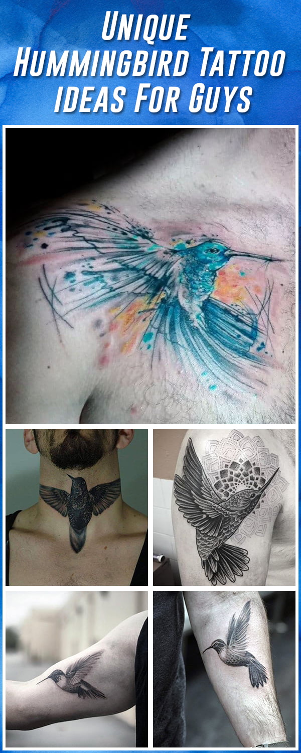 Best Hummingbird Tattoos for Men