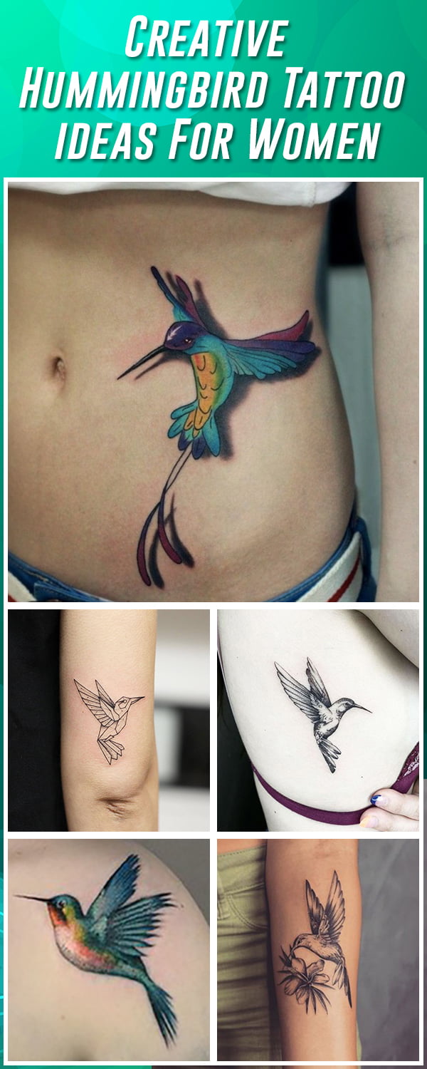 Best Hummingbird Tattoos for Women