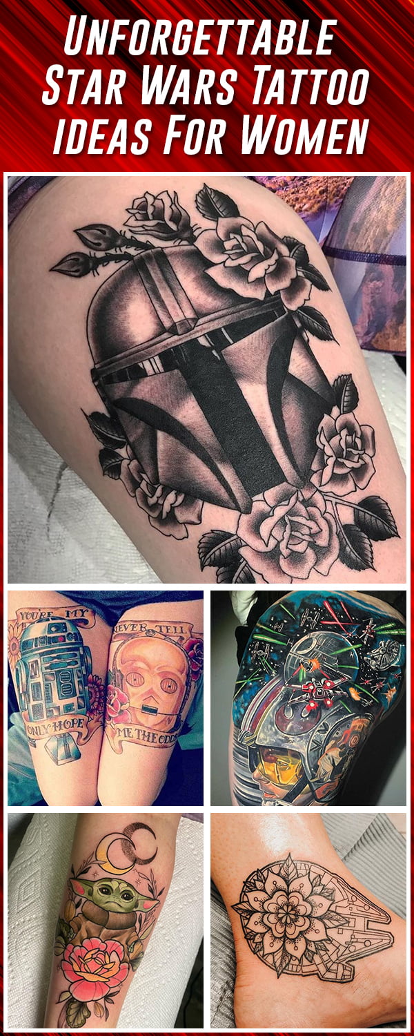 Best Star Wars Tattoo Designs for Girls