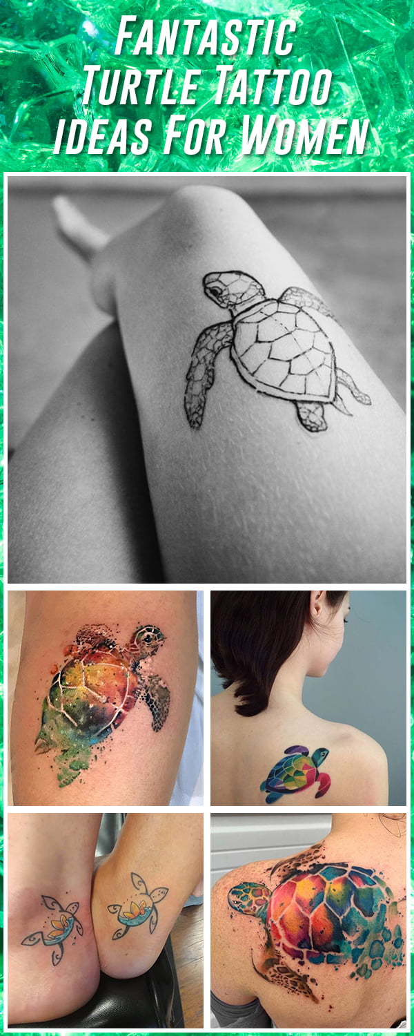 Best Turtle Tattoos for Women