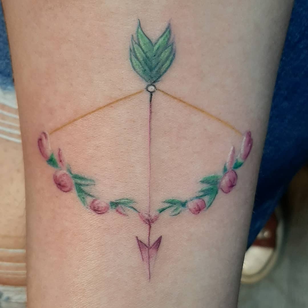 There Is Power in Beauty Arrow Tattoos
