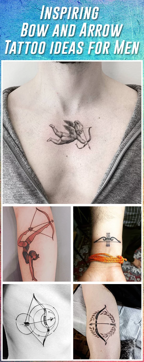 50 Archery Tattoos For Men - Bow And Arrow Designs
